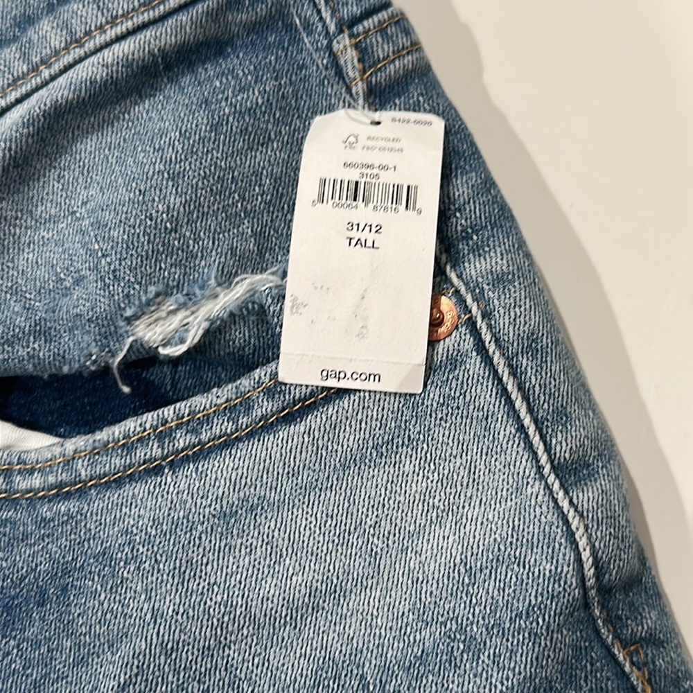 Gap Bermuda Short  High Rise Low Stretch Size 31 Tall - Picture 10 of 12